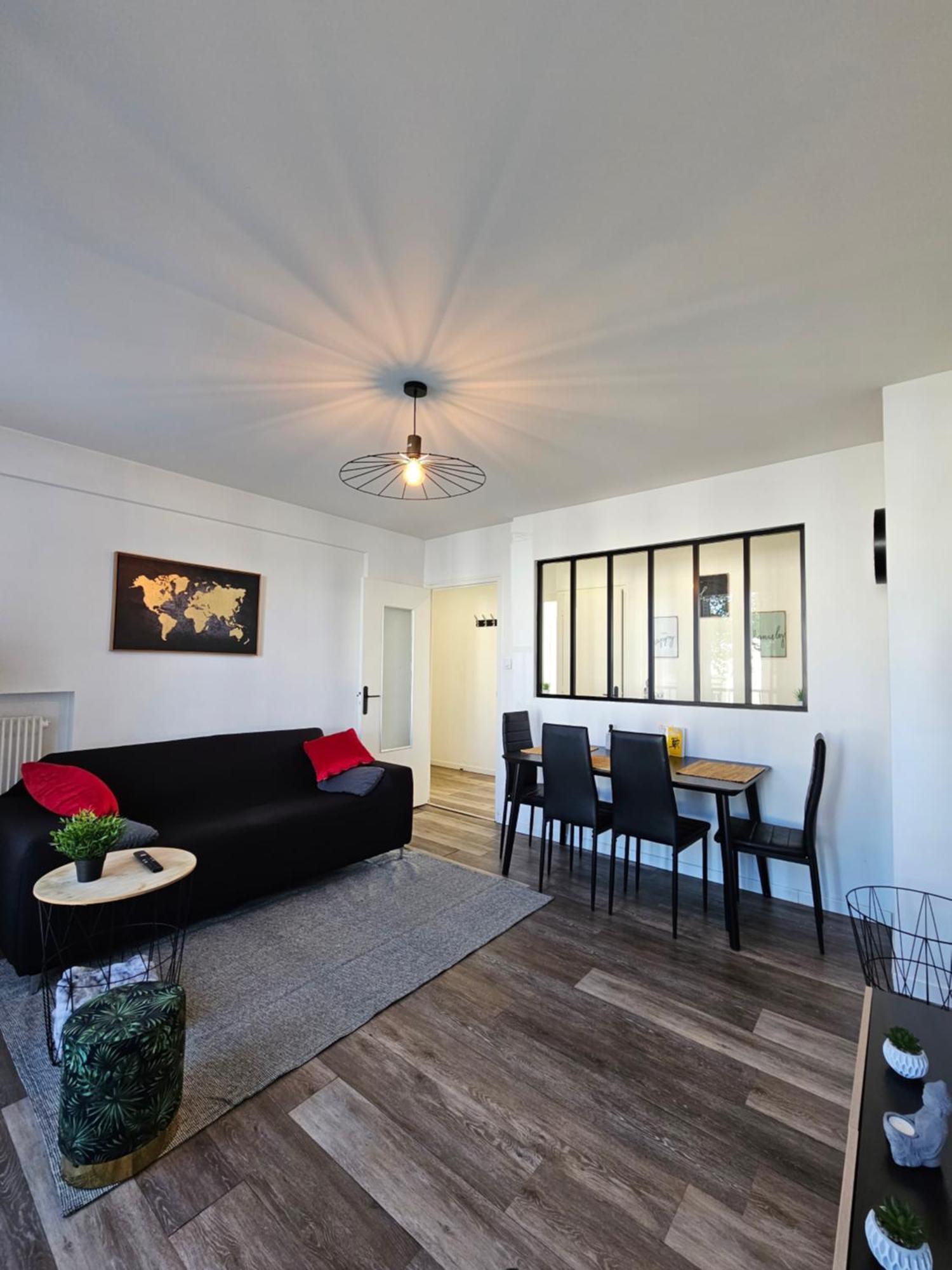 Charmant & Spacieux 3 Chambres - Mm Apartment - Lyon Grand Parilly Vénissieux Extérieur photo